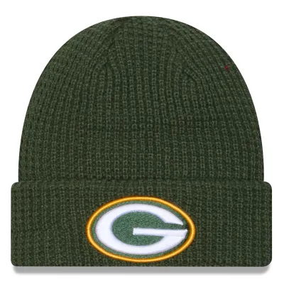 NEW ERA GREEN BAY PACKERS WAFFLE BEANIE