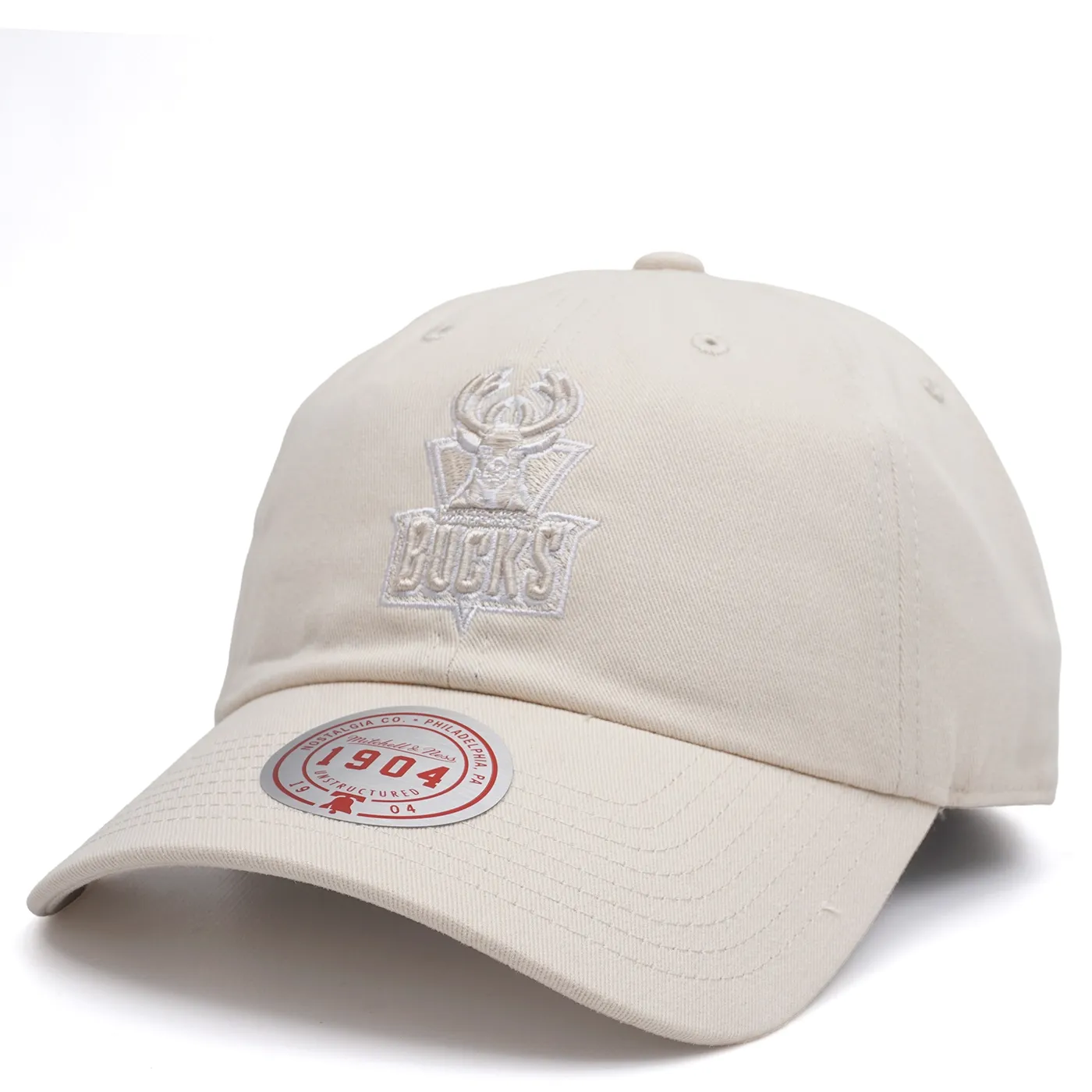 MITCHELL &amp; NESS MILWAUKEE BUCKS FASHION STRAPBACK HAT