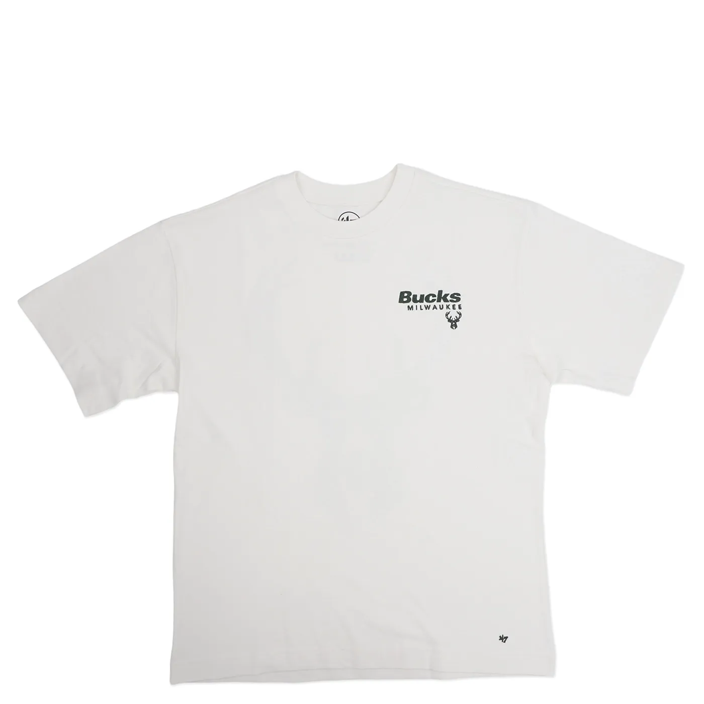 &#39;47 BRAND MILWAUKEE BUCKS LATERAL FOUNDATION TEE
