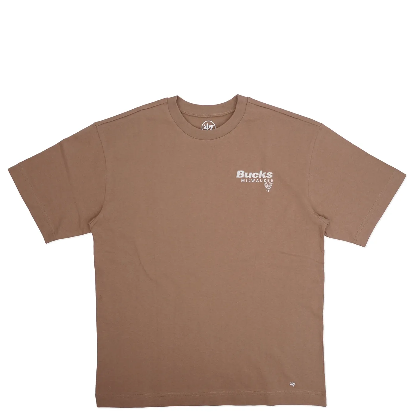 &#39;47 BRAND MILWAUKEE BUCKS LATERAL FOUNDATION TEE
