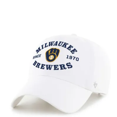 &#39;47 BRAND MILWAUKEE BREWERS BROCKMAN CLEAN UP ADJUSTABLE HAT