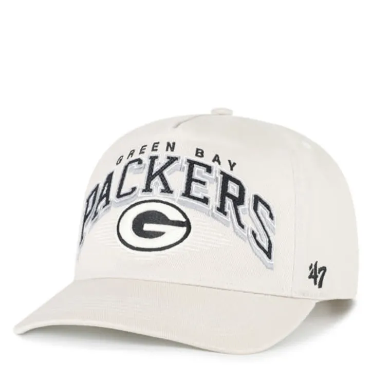 &#39;47 BRAND GREEN BAY PACKERS POMONA HITCH SNAPBACK HAT
