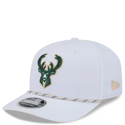 NEW ERA MILWAUKEE BUCKS MULTI ROPE 9SEVENTY STRETCH SNAPBACK HAT