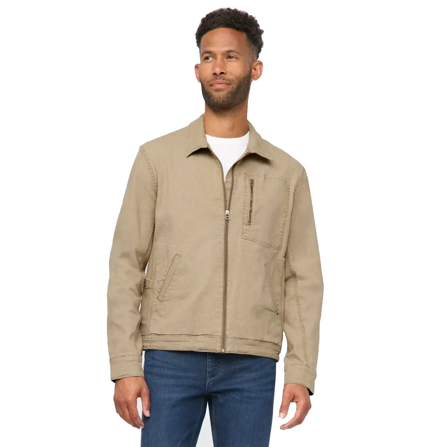DUER STRETCH CANVAS UTILITY JACKET