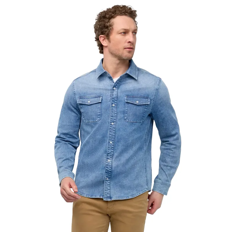 DUER PERFORMANCE DENIM LITE SHIRT