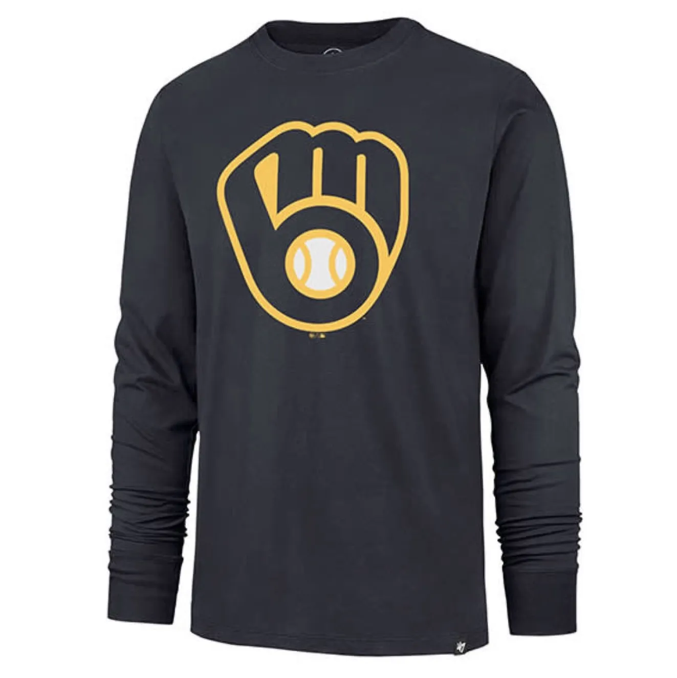 &#39;47 BRAND MILWAUKEE BREWERS IMPRINT FRANKLIN LONG SLEEVE TEE