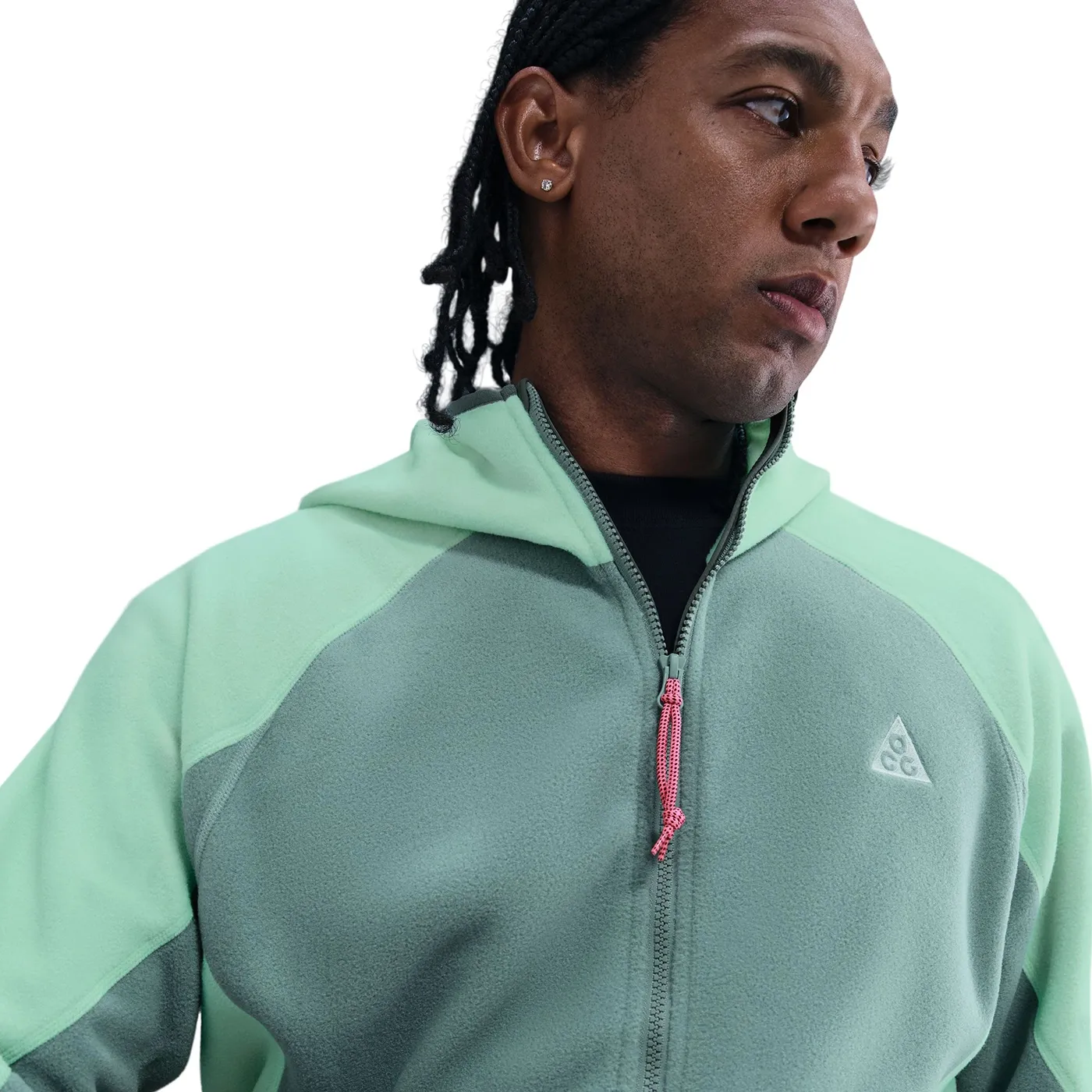 Nike ACG Wolf Tree Full-Zip Hoodie – Mint Foam | Polartec® Fleece