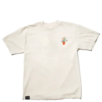 THE QUIET LIFE PLANTS EMBROIDERED TEE