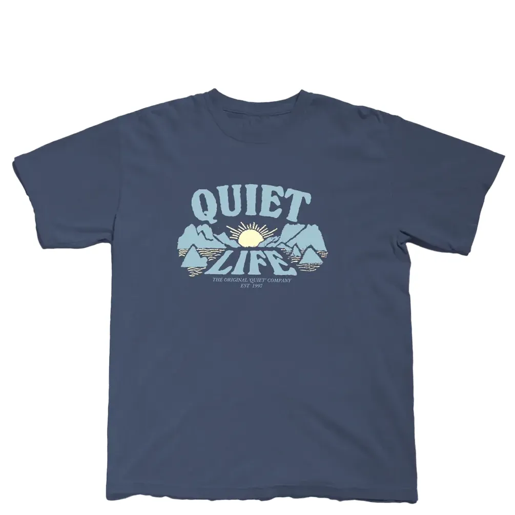 THE QUIET LIFE SUNSET PIGMENT TEE