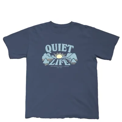 THE QUIET LIFE SUNSET PIGMENT TEE