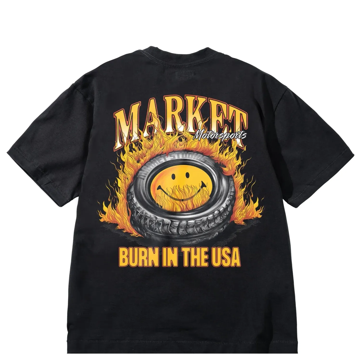 MARKET SMILEY BURNT RUBBER TEE