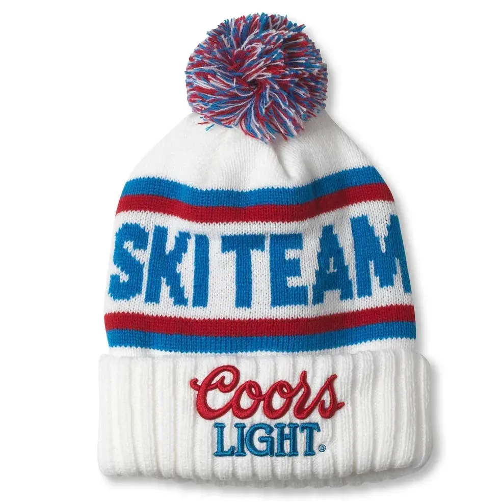 AMERICAN NEEDLE COORS LIGHT PILLOW LINE BEANIE