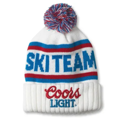 AMERICAN NEEDLE COORS LIGHT PILLOW LINE BEANIE
