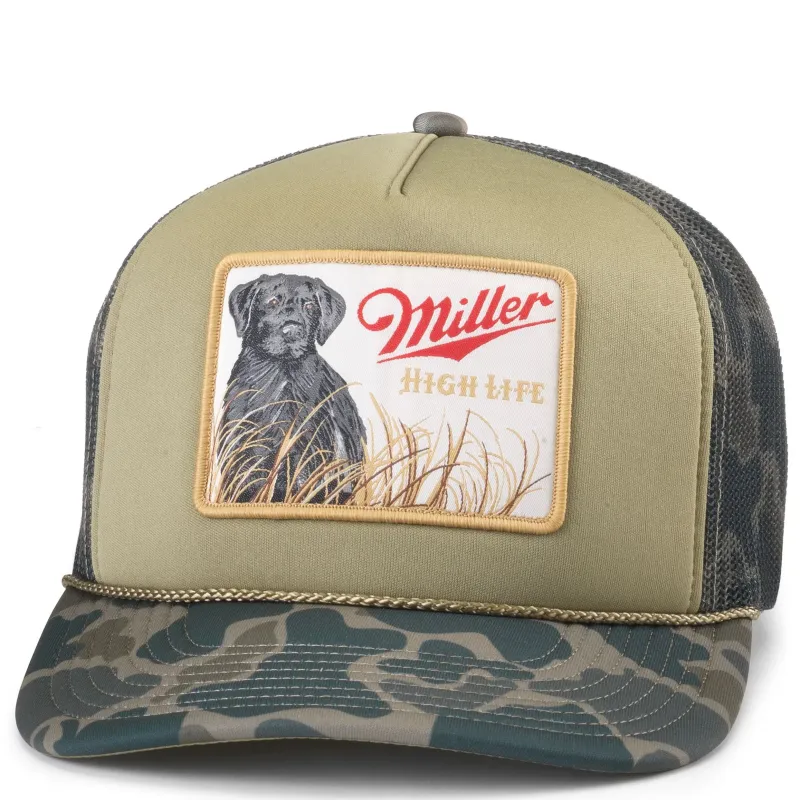 AMERICAN NEEDLE MILLER HIGH LIFE MALLARD FOAMY HAT