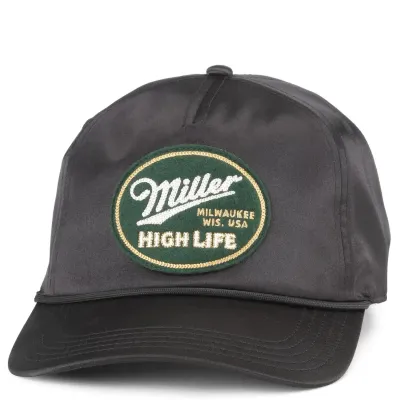 AMERICAN NEEDLE MILLER HIGH LIFE BLAZER SNAPBACK HAT