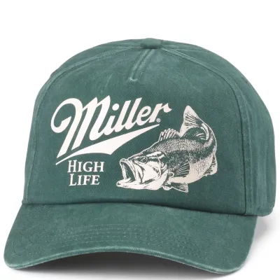 AMERICAN NEEDLE MILLER HIGH LIFE WALKER SNAPBACK HAT