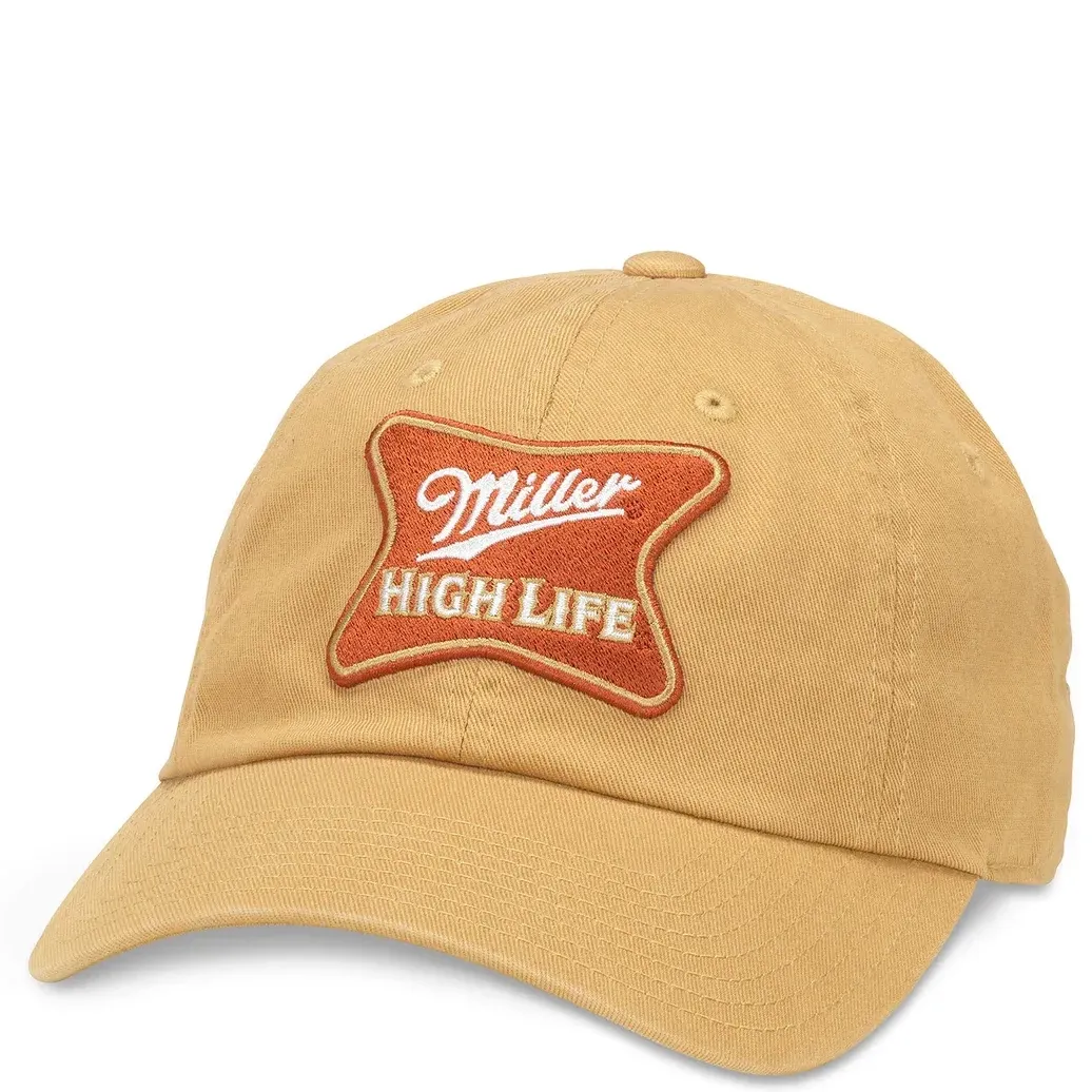 AMERICAN NEEDLE MILLER HIGH LIFE BALLPARK HAT