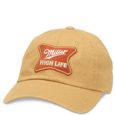 AMERICAN NEEDLE MILLER HIGH LIFE BALLPARK HAT