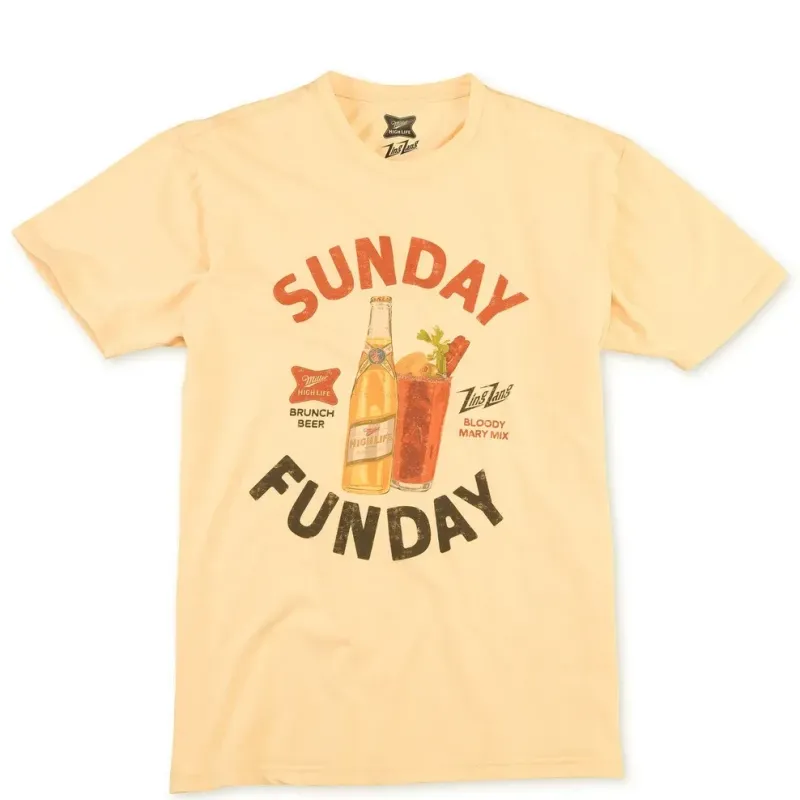 AMERICAN NEEDLE SUNDAY FUNDAY TEE 