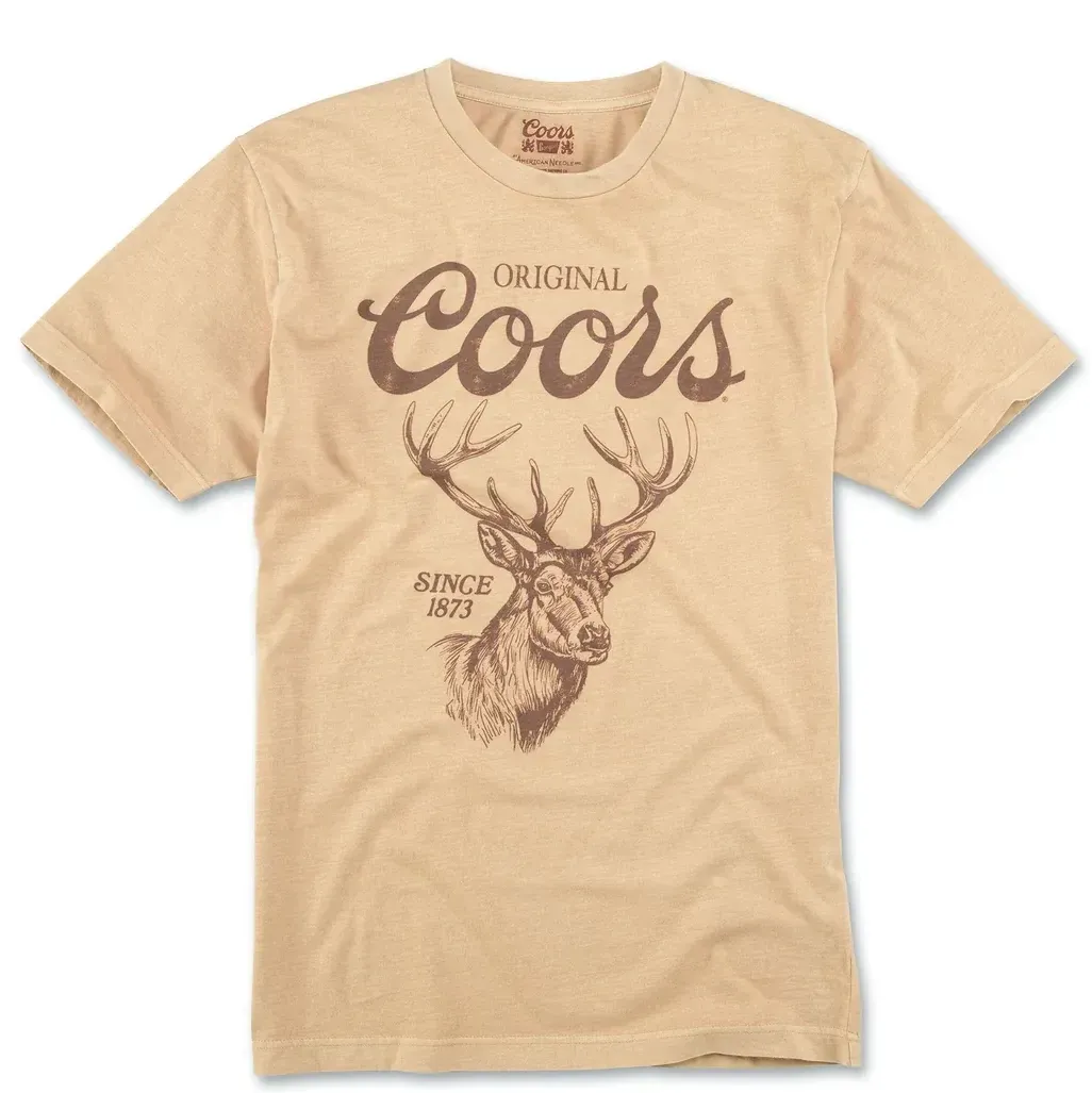 AMERICAN NEEDLE COORS PIGMENT RED LABEL TEE