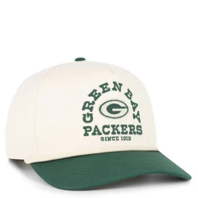 &#39;47 BRAND GREEN BAY PACKERS RANCHERO TWO-TONE HITCH SNAPBACK HAT