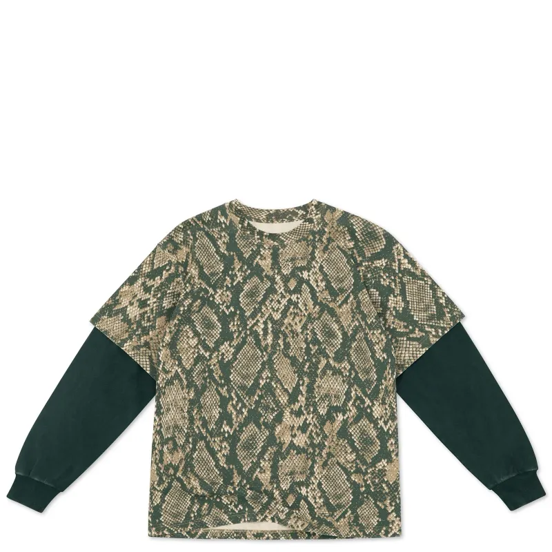 COTTON COLLECTIVE OVERSIZED BOX 2FER LONG SLEEVE TEE