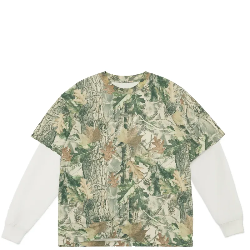 COTTON COLLECTIVE OVERSIZED BOX 2FER LONG SLEEVE TEE