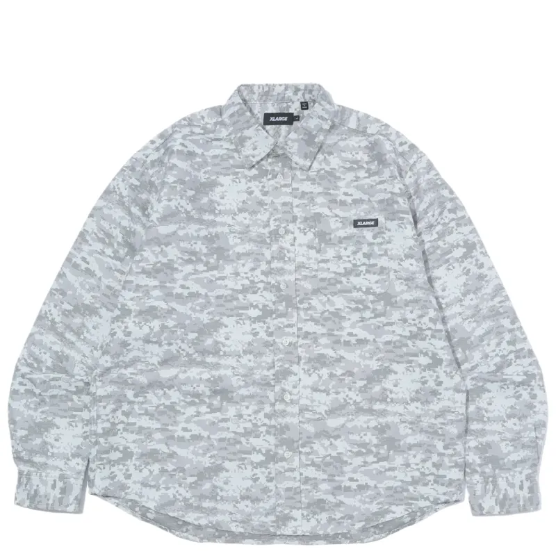 XLARGE DIGITAL CAMO LONG SLEEVE SHIRT