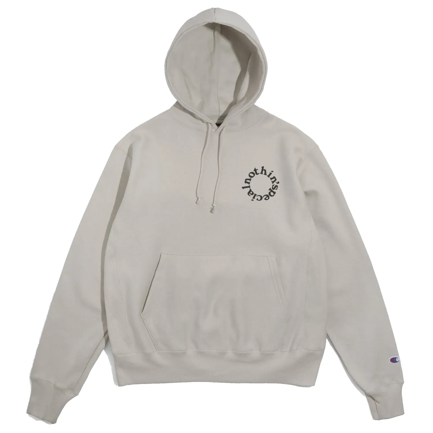NOTHIN&#39;SPECIAL ROUNDED LOGO PULLOVER HOODIE