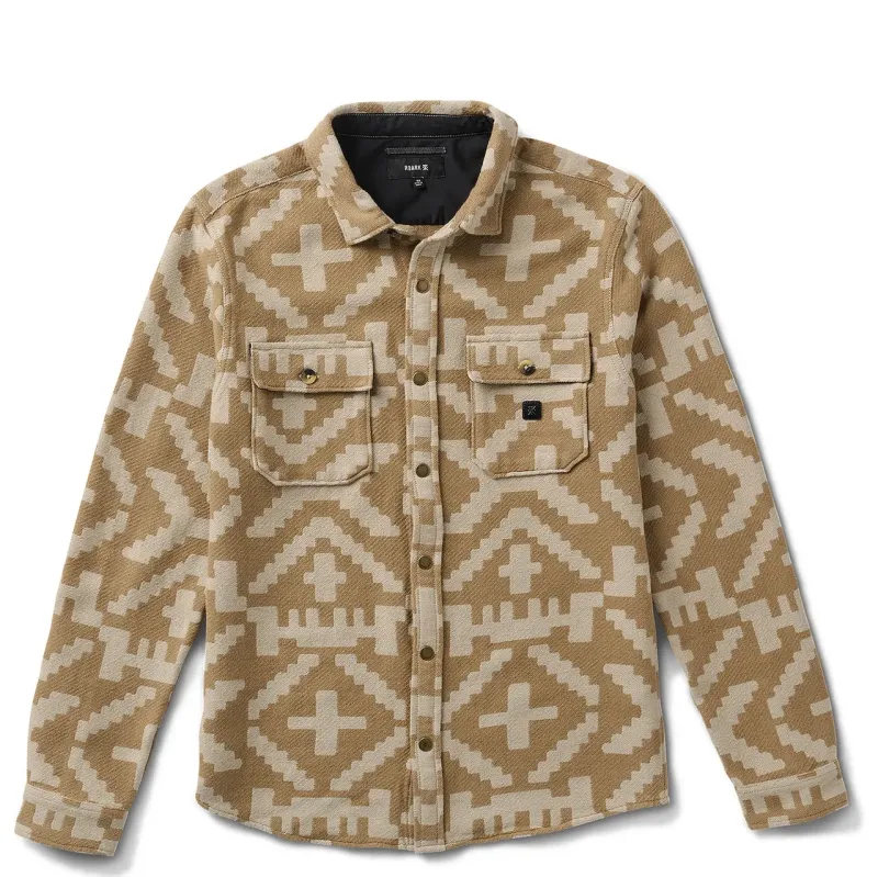 ROARK NORDSMAN JACQUARD LONG SLEEVE FLANNEL SHIRT