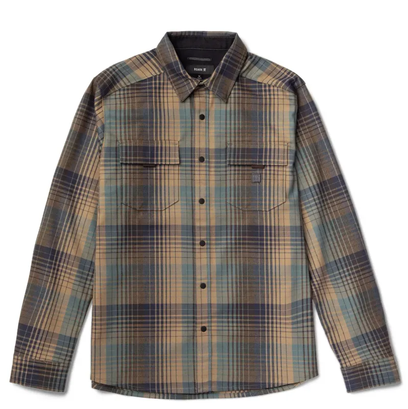 ROARK DIABLO LONG SLEEVE FLANNEL SHIRT