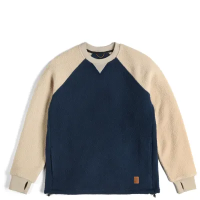 TOPO MOUNTAIN FLEECE CREWNECK
