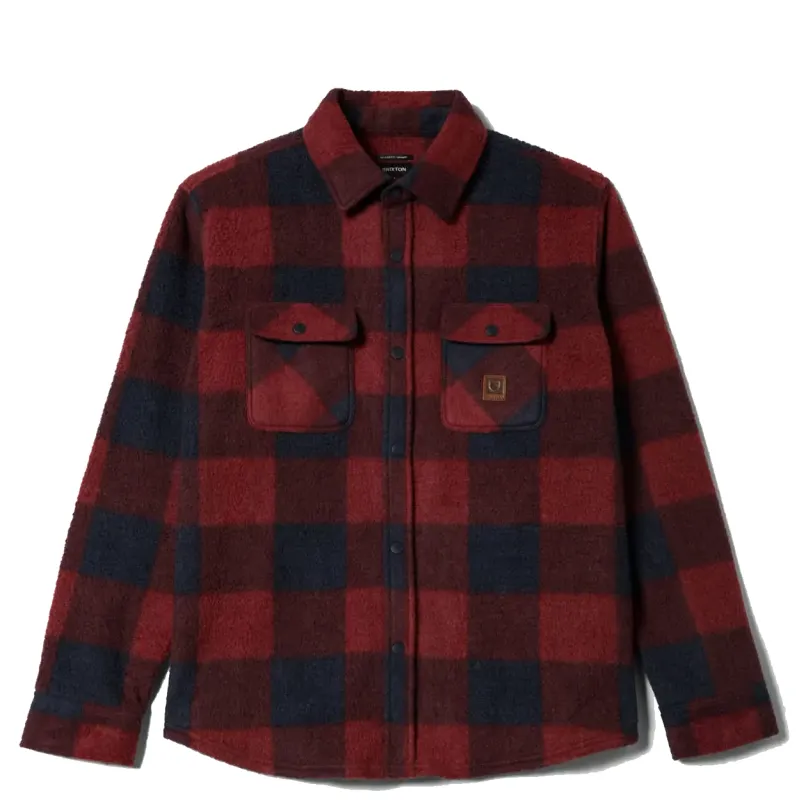 BRIXTON BOWERY ARCTIC FLEECE SHIRT