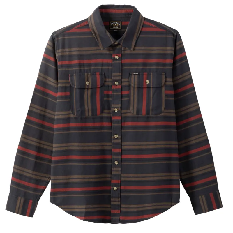 DARK SEAS BRIARCREEK LONG SLEEVE FLANNEL SHIRT