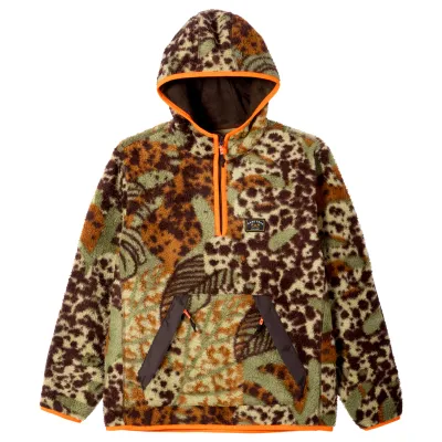 DARK SEAS GLENDORA 1/4-ZIP HOODED FLEECE