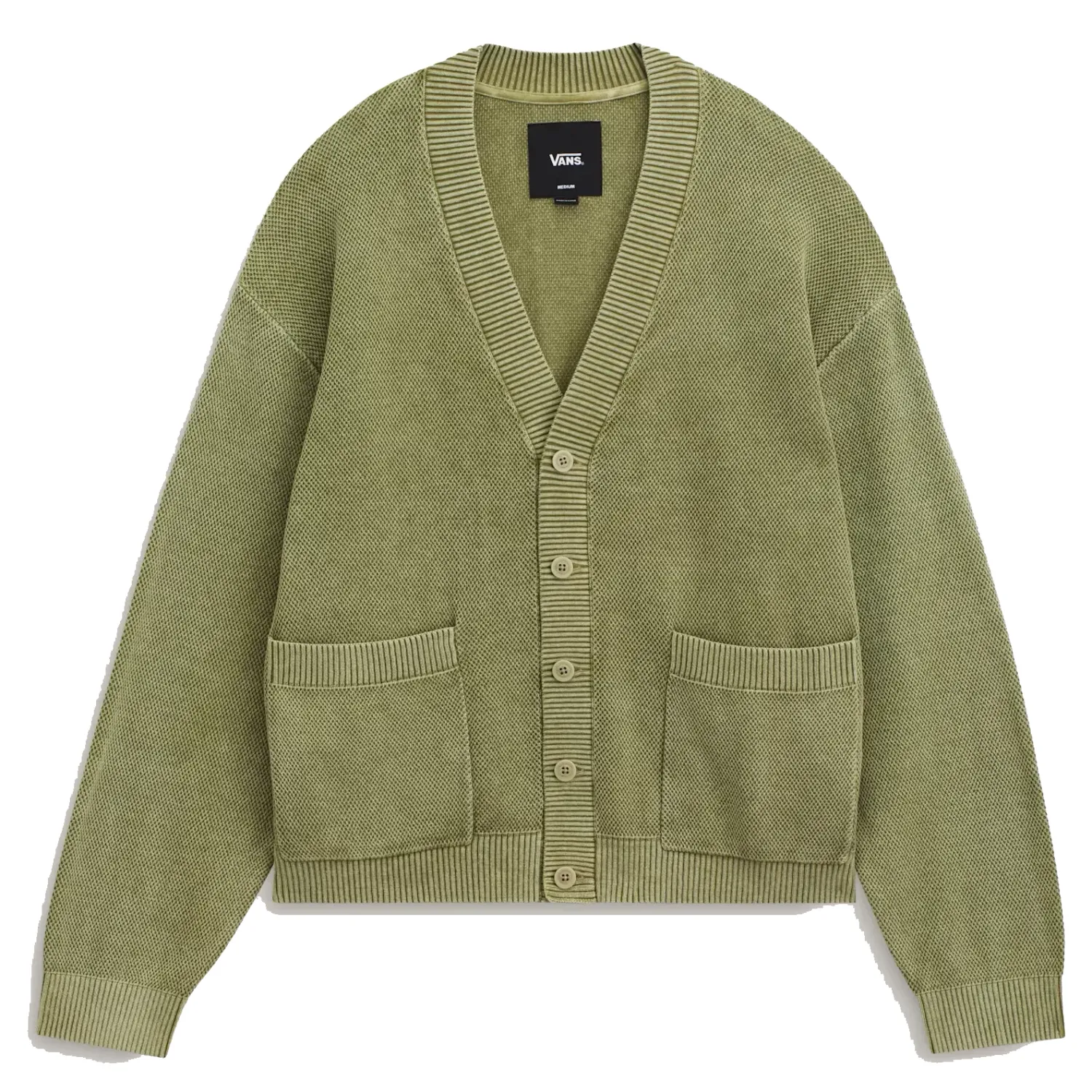 VANS BAYVIEW ACID WASH CARDIGAN