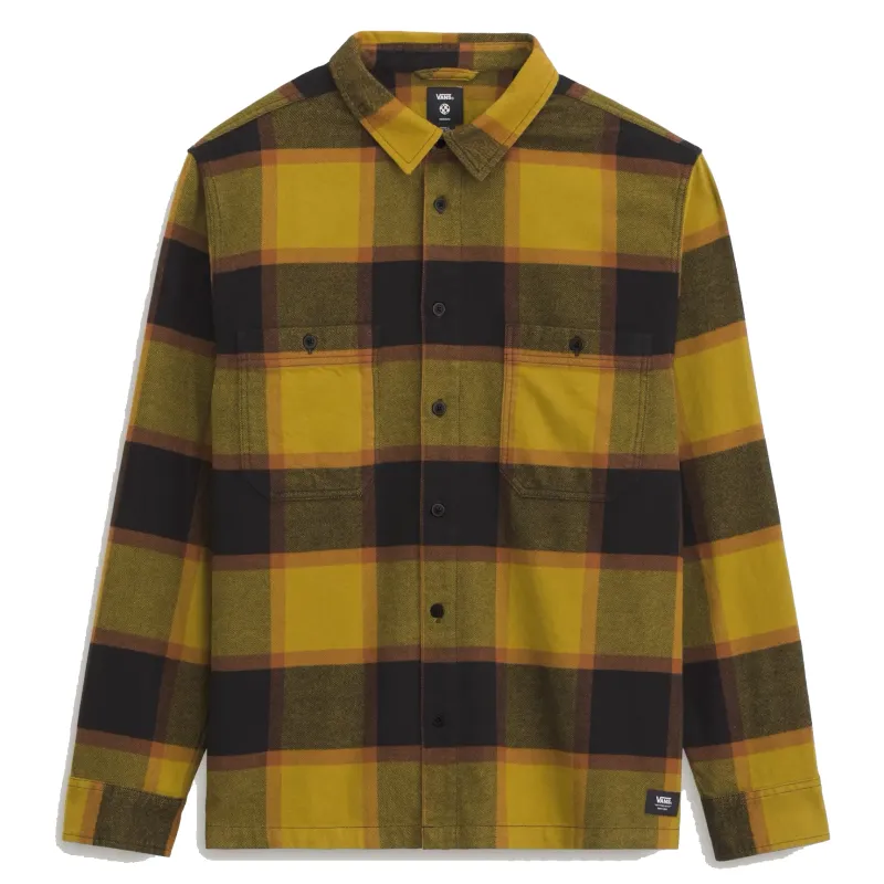 VANS LARKSPUR LONG SLEEVE FLANNEL SHIRT