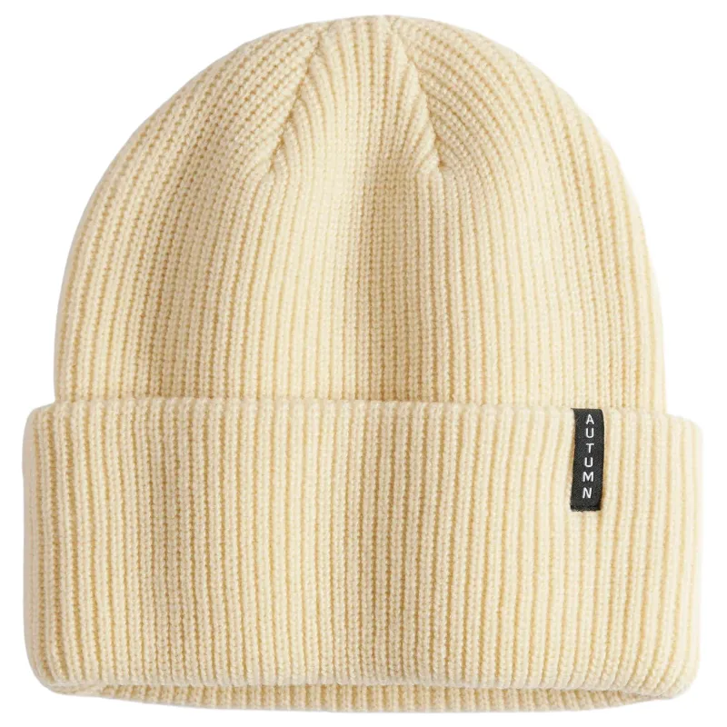AUTUMN SELECT SOLID BEANIE