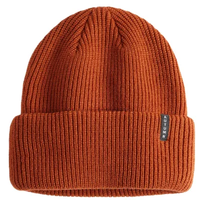 AUTUMN SELECT SOLID BEANIE