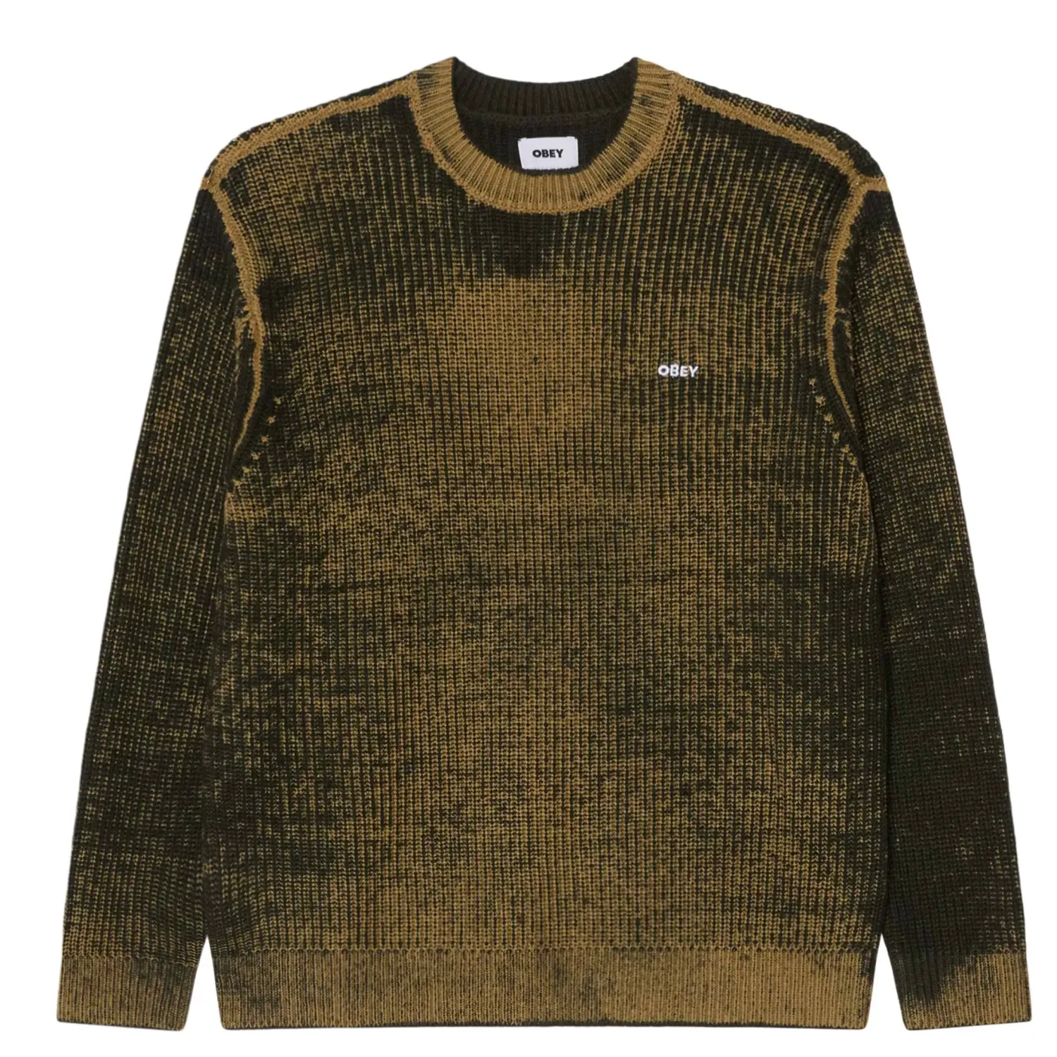 OBEY SPRAY EFFECT SWEATER