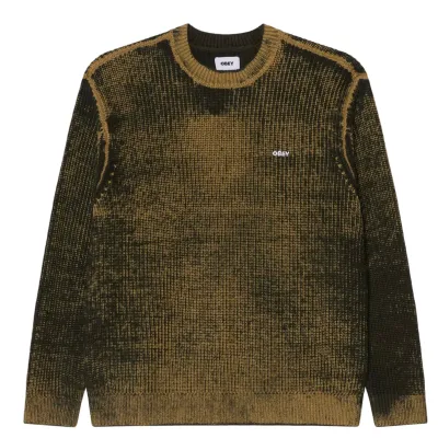 OBEY SPRAY EFFECT SWEATER
