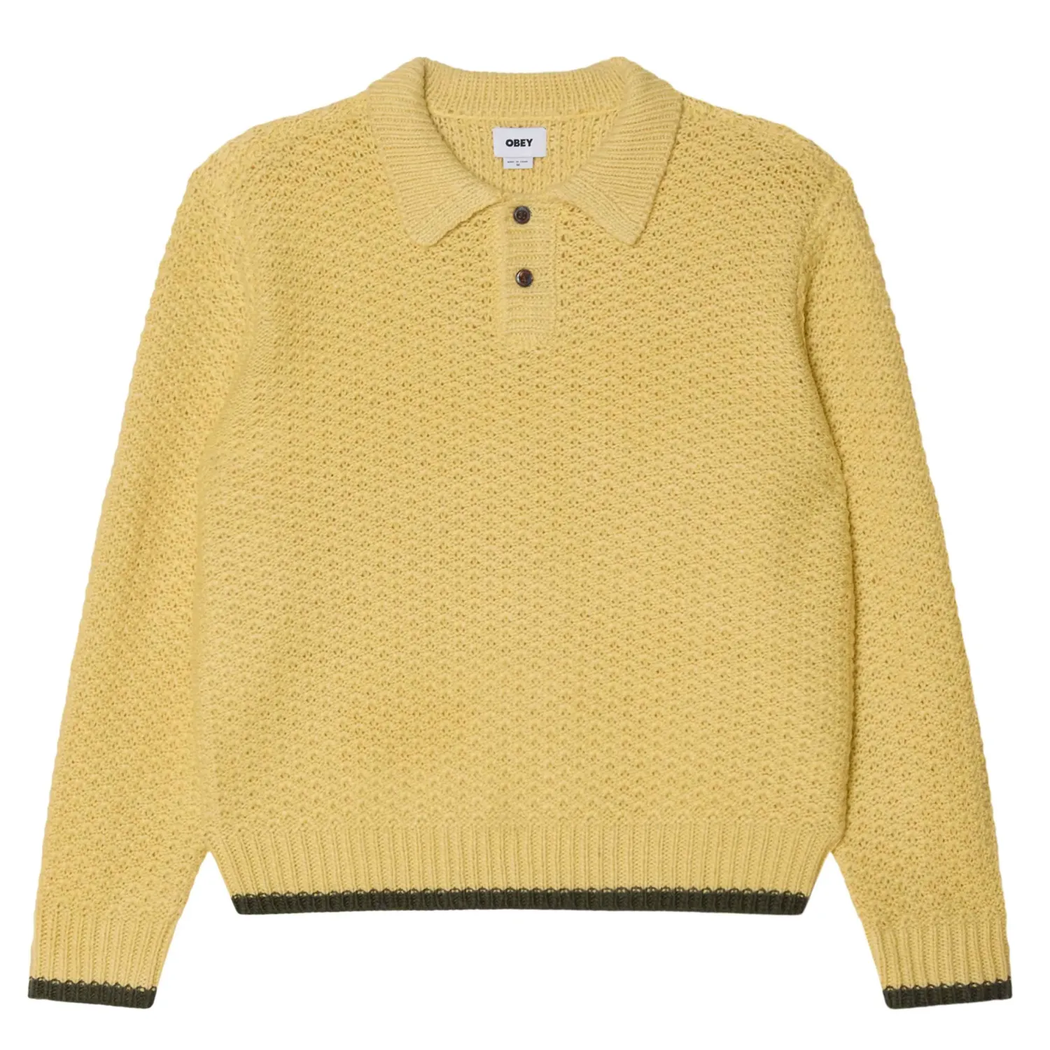 OBEY LORETO POLO SWEATER