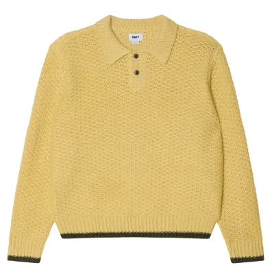OBEY LORETO POLO SWEATER