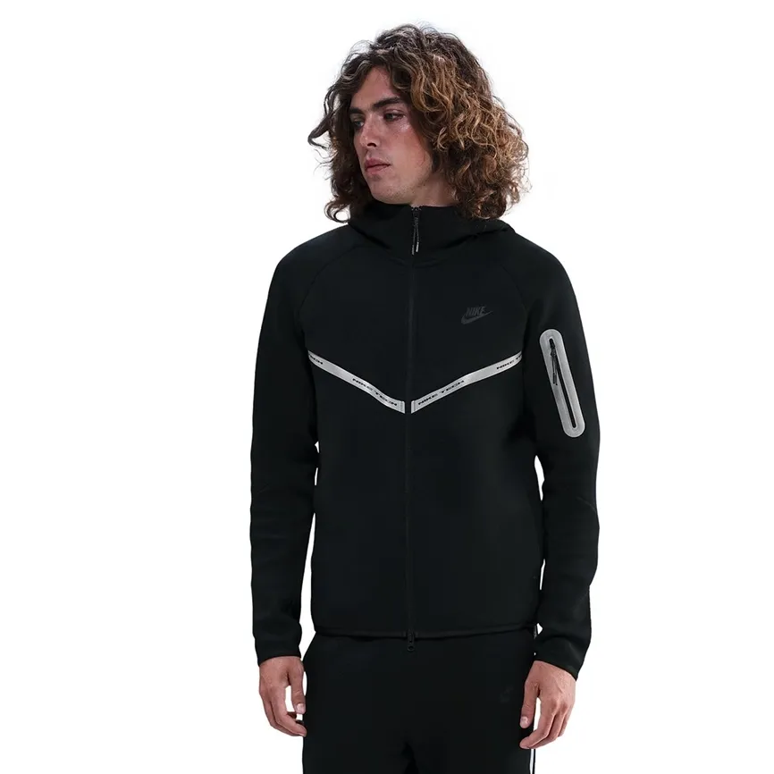 NIKE TECH FLEECE WINDRUNNER FULL-ZIP REFLECTIVE HOODIE