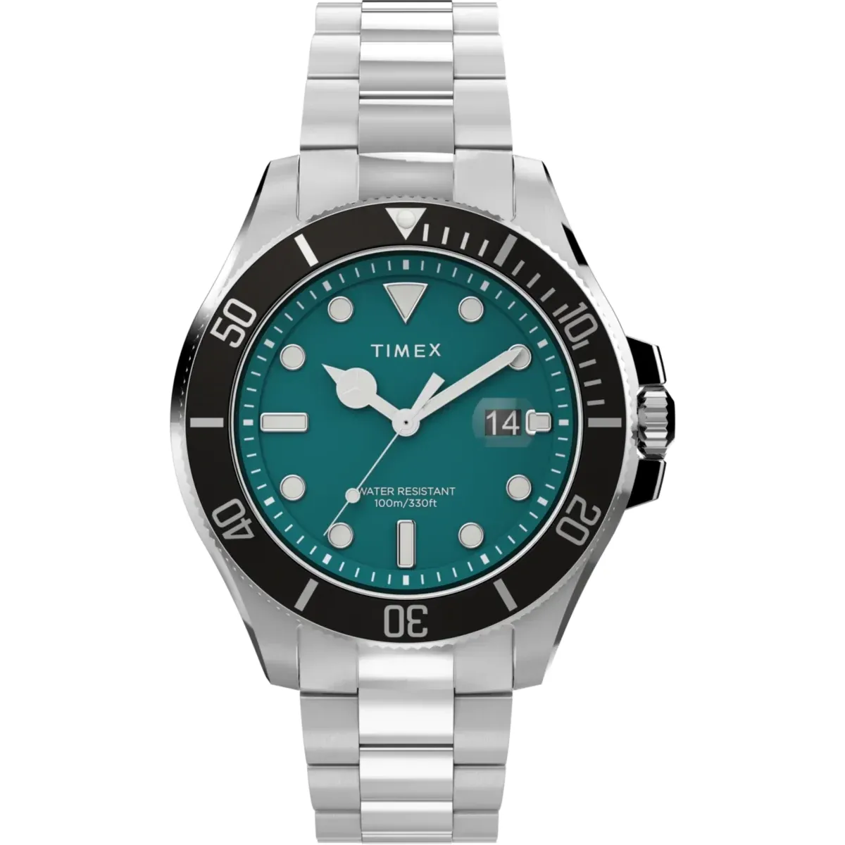 TIMEX HARBORSIDE COAST 43MM STAINLESS STEEL WATCH