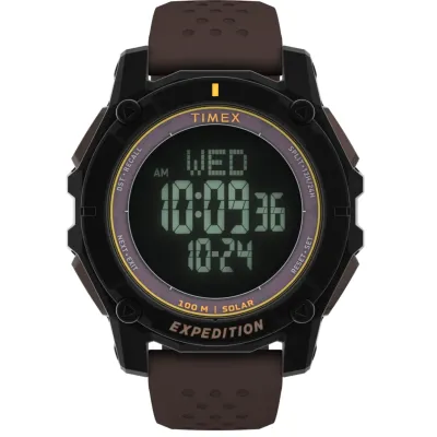 TIMEX EXPEDITION RIDGE SOLAR 49MM SILICONE STRAP WATCH