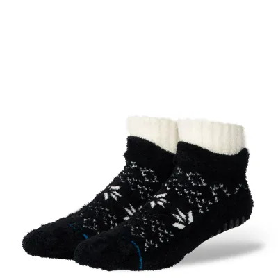 STANCE SNOWFLAKE COZY QUARTER SLIPPER SOCK