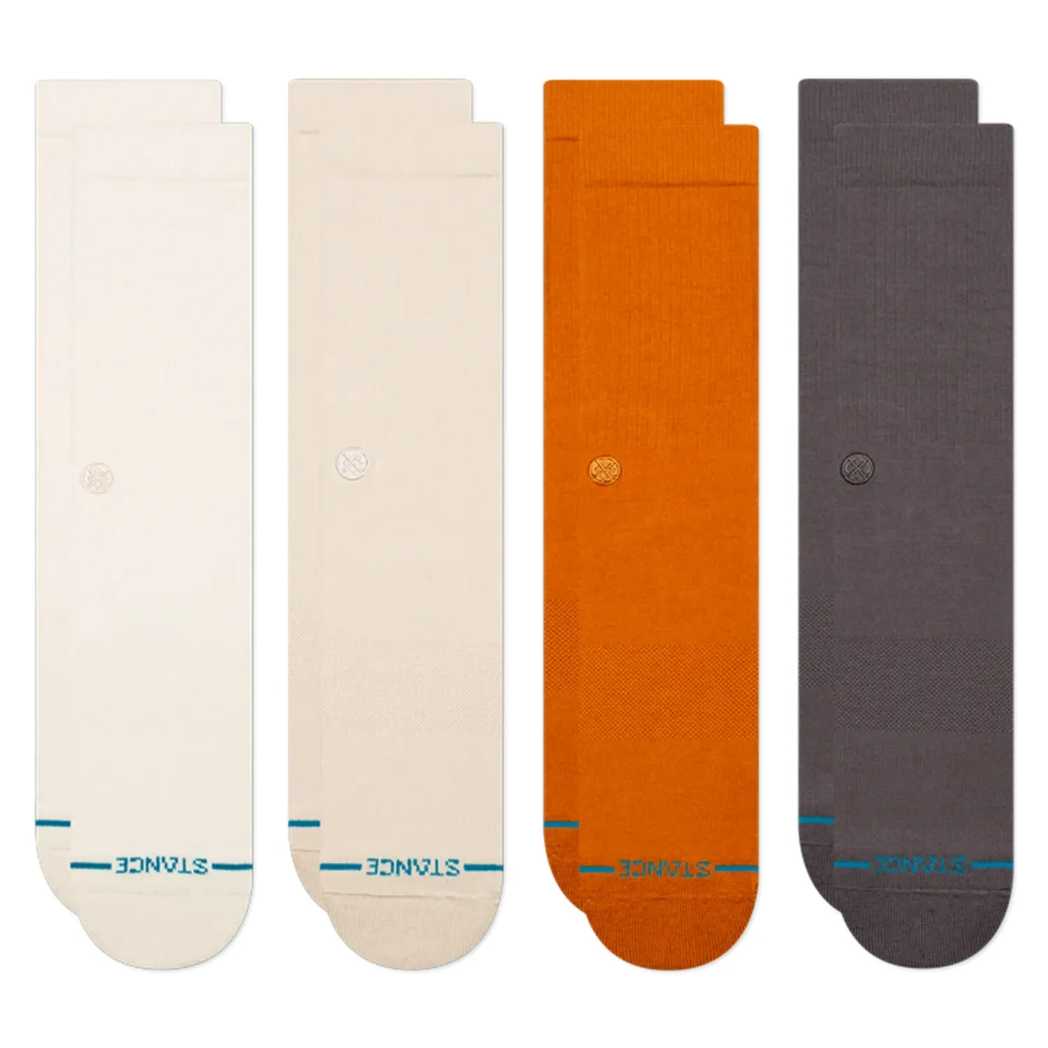 STANCE ICON 4-PACK CREW SOCKS