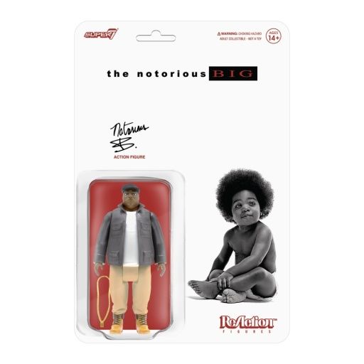 SUPER7 NOTORIOUS B.I.G. REACTION FIGURE - THE ORIGINAL, Color: NA, Size: OS