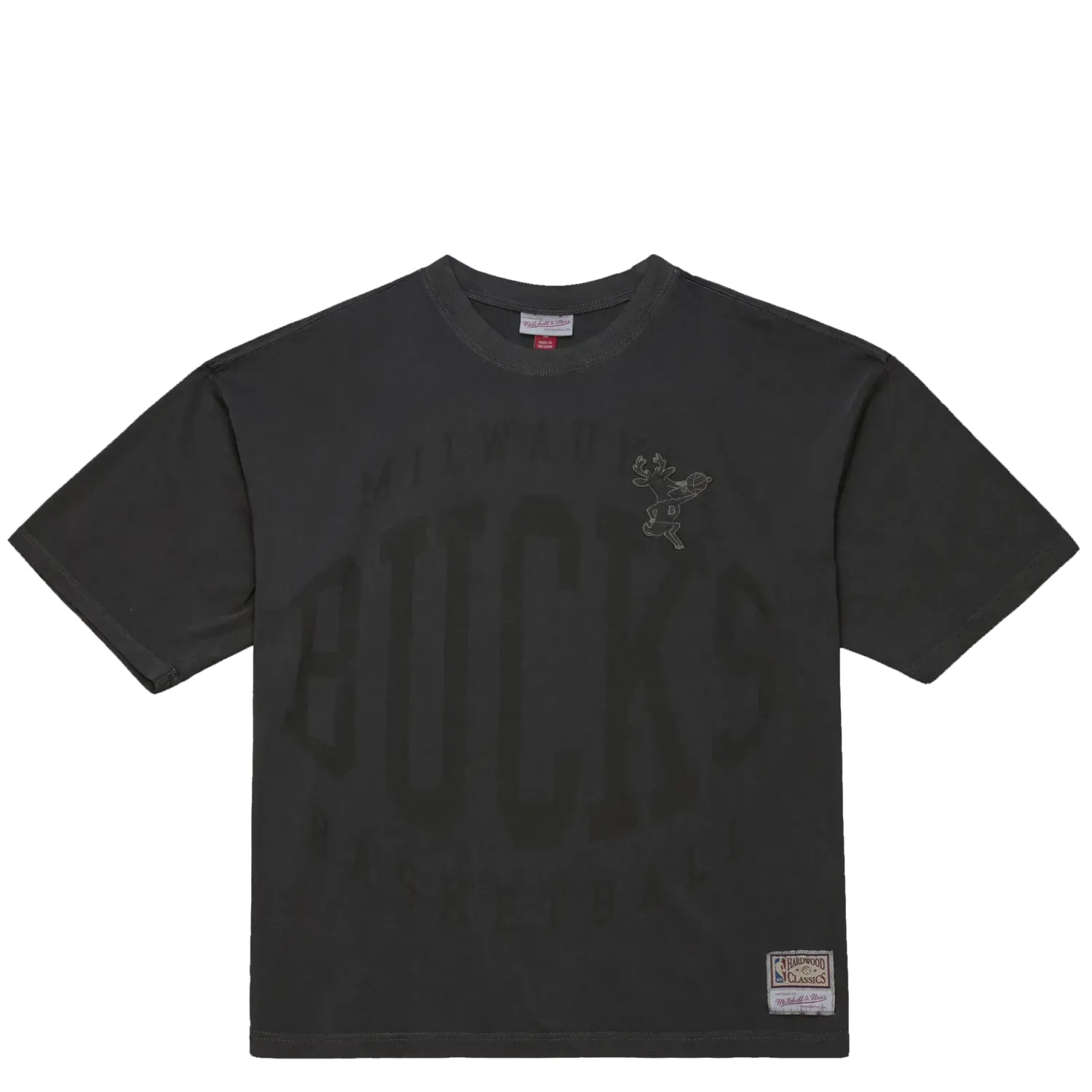 MITCHELL &amp; NESS MILWAUKEE BUCKS DOWNTOWN PREMIUM TEE